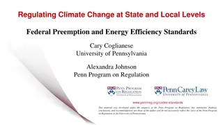 Federal Preemption in Energy Policy: Balancing State and Federal Laws