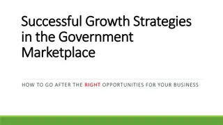 Successful Growth Strategies in Government Marketplace