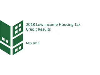 2018 Low Income Housing Tax Credit Results & Applications
