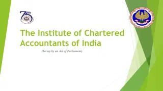 Institute of Chartered Accountants of India (ICAI) Exam Observer Guidelines