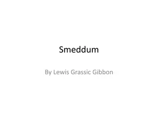 Lewis Grassic Gibbon's Characters and Narrative Style