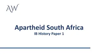 Apartheid South Africa
