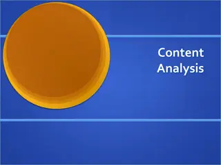 Content  Analysis