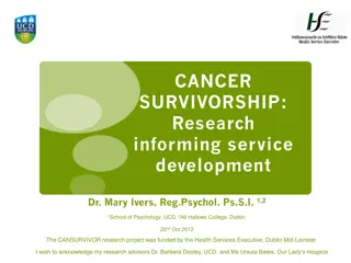 Cancer Survivorship Research & Service Development