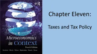 Taxes and Tax Policy: Impact and Analysis