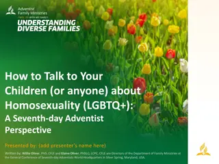 Talking to Children About LGBTQ+ Trends