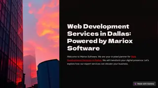 Elevate Your Online Web Development Services in Dallas