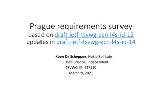 Prague Requirements Survey Updates