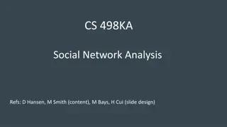 Social Network Analysis: Exploring Connections and Influencers