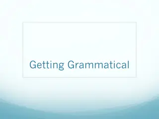 Improving Grammar Skills in the Classroom