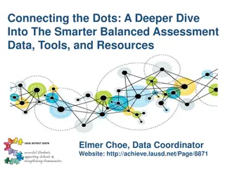 Connecting the Dots: Deeper Dive into Assessment Data