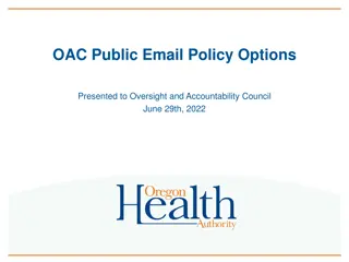 OAC Public Email Policy Options