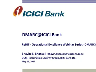 DMARC@ICICI.BankReBIT Operational Excellence Webinar Series