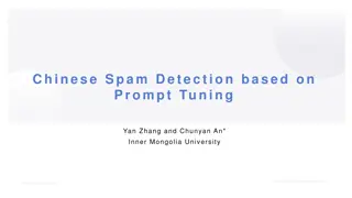 Chinese Spam Detection Based on Prompt Tuning: Enhancing Email Security
