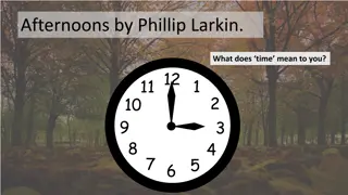 Afternoons by Phillip Larkin