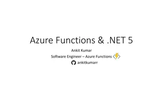Azure Functions & .NET 5