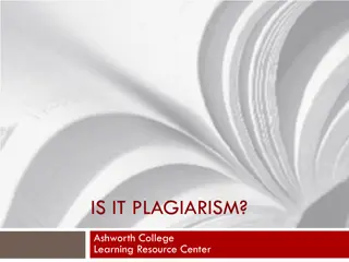 Recognizing Plagiarism Examples with Guidelines