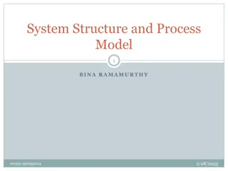 Overview of System Structure and Process Modeling
