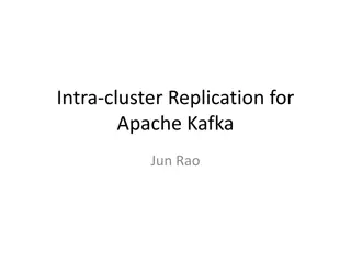 Intra-cluster Replication for Apache Kafka