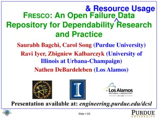 Open Failure Data Repository for Dependability Research