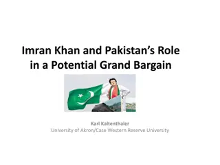 Imran Khan and Pakistan's Role in a Grand Bargain