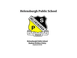 Helensburgh Public School Student Welfare Policy