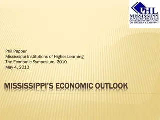 Mississippi's Economic Outlook and Population Trends