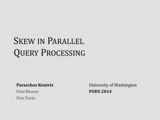 Complexity of Parallel Query Processing in Shared-Nothing Architectures