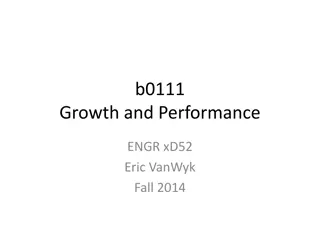 Growth and Performance in Engineering: Fall 2014 Overview