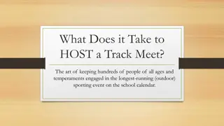 The Art of Hosting a Track Meet