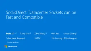 High Performance Socket Systems Kernel Optimization User-space
