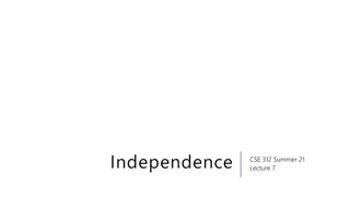 Chain Rule and Independence in Probability Theory