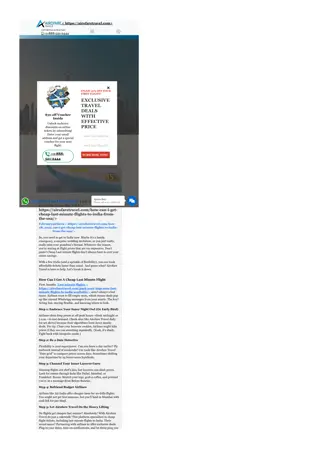 How Can I Get Cheap Last Minute Flights to India from the USA