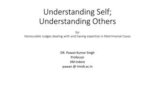 Self-Understanding and Emotional Intelligence in Matrimonial Cases