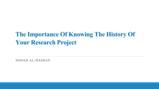 Your Research Project