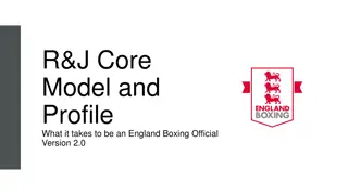 What it Takes to be an England Boxing Official - Core Profile