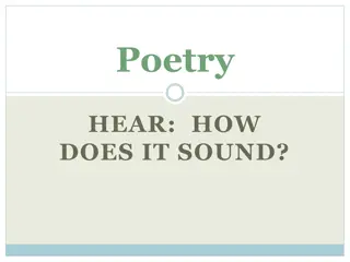 Poetry Elements