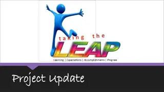 Project Update and Current Status Overview