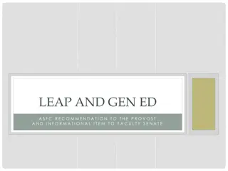 LEAP and General Education at WOU