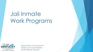 Jail Inmate Work Programs Overview