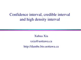 Statistical Intervals and Maximum Likelihood Estimation