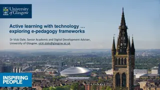 Active Learning with Technology in E-Pedagogy Frameworks