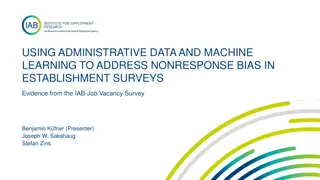 Addressing Nonresponse Bias in Establishment Surveys Using Administrative Data and Machine Learning