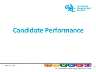CAPE Examination Performance Analysis