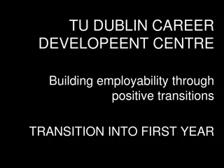 Building Employability for Successful Transition into First Year