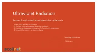 Ultraviolet Radiation Research: Exploring Key Skills