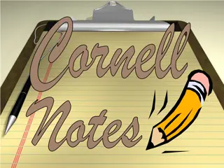 Enhance Note-Taking with Cornell Method