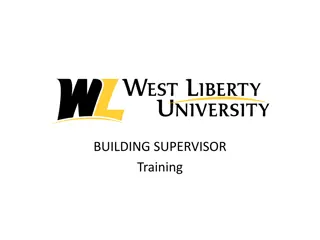 Building Supervisor Training & Emergency Procedures