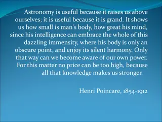 The Wonders of Astronomy