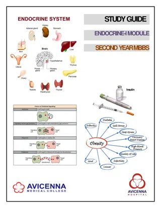 Endocrine Module Study Guide for Second Year MBBS Students